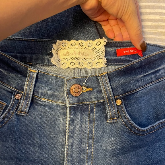 Altar'd State High Rise Blue Jeans - Picture 2 of 4